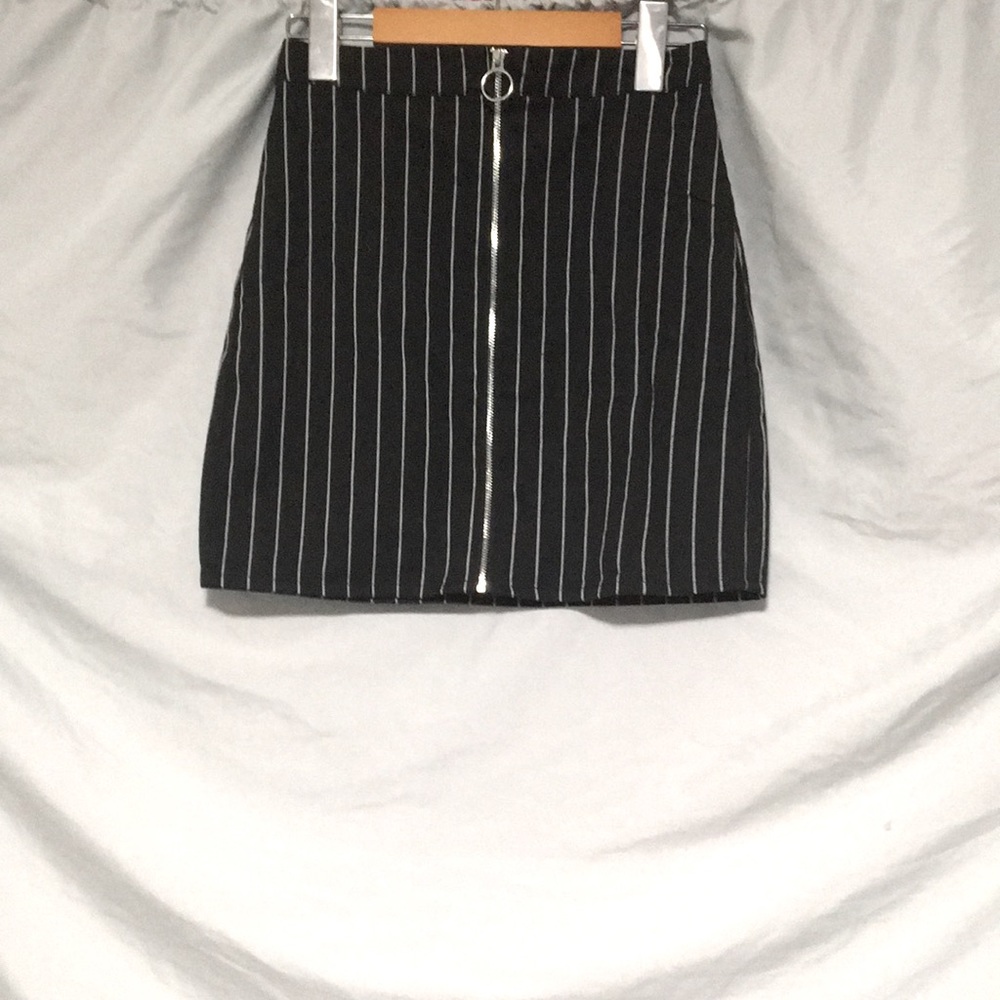 Striped miniskirt